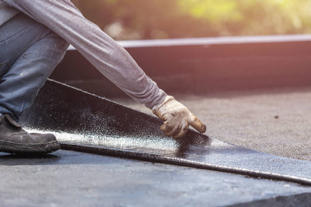 Professional Basement Waterproofing technician working in Castalian Springs, TN